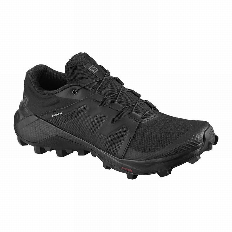 SALOMON WILDCROSS W Philippines - Women's Trail Running Shoes - Black | 462750-PGA